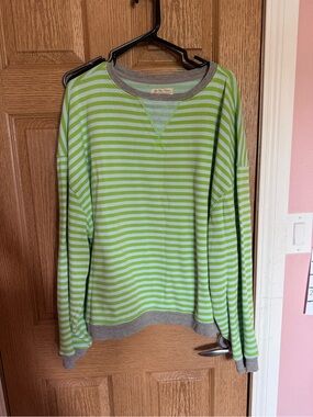 We The Free Striped Crewneck Sweatshirt